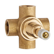 Cкрытая монтажная часть Palazzani 99571910 термостатическо смесителя для душа на 3 потребителя