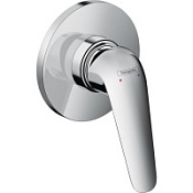 Смеситель Hansgrohe Novus 71063000 для душа, с маленькой разеткой, хром Смеситель Hansgrohe Novus 71063000 для душа, с маленькой разеткой, хром