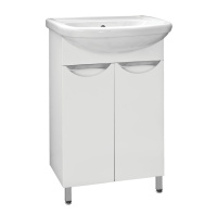 Тумба с раковиной Style Line Жасмин 55 белый