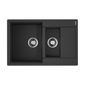 Кухонная мойка Omoikiri Daisen 78-2-BL 78х51 черный