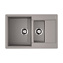 Кухонная мойка Omoikiri Daisen 78-2T-GR 78x51x23 leningrad grey