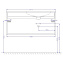 Тумба с раковиной Jacob Delafon Madeleine EB2055-J51 100 R белый матовый - фото 3