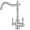 Смеситель Zorg Steel Hammer SH 812 SATIN для кухонной мойки/для фильтра, сатин - фото 1