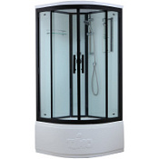 Душевая кабина Timo Standart T-6600 Black 100x100 Душевая кабина Timo Standart T-6600 Black 100x100