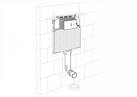 Бачок скрытого монтажа BelBagno BB025-CS