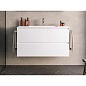 Тумба под раковину Berloni Bagno Way Block WAKBS2CKDIC 101 100 ceramica lucido/белый глянцевый