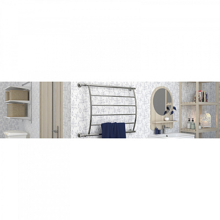 Полотенцесушитель водяной Стилье Минор 0602 60х80 хром