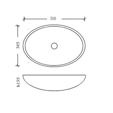 Раковина Armadi Art Monaco 813-B черный