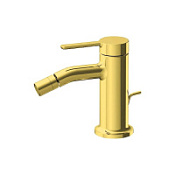 Смеситель Fima Carlo Frattini Snap F3112OS для биде, золото брашированное