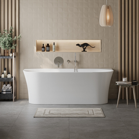 Акриловая ванна BelBagno BB711-1550-700 155x70 белый