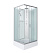 Душевая кабина Niagara Classic NG-33084-14QBKT 100x80x210 стекло матовое/профиль серебро
