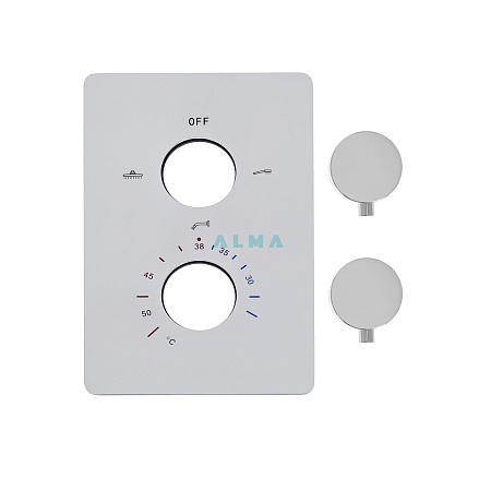 Душевой комплект ALMAes Weber TVZ-0806 хром