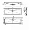 Раковина BelBagno BB1200/455-LV-ART-ALR-NERO 120 черный - фото 3