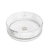 Раковина накладная Ceramicanova Cristal CN6062 36x36x11.2 прозрачный