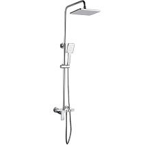Душевая стойка с термостатическим смесителем beWash BV0MMSS6666 хром