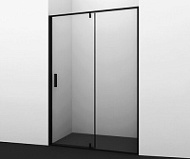 Душевая дверь WasserKRAFT Elbe 74P 74P05 120x200 черный