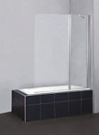 Шторка на ванну BelBagno Sela SELA-V-11-120/140-Ch-Cr-L текстурированное стекло Шторка на ванну BelBagno Sela SELA-V-11-120/140-Ch-Cr-L текстурированное стекло