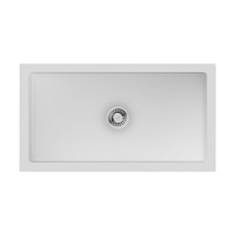 Кухонная мойка Omoikiri Mikura 83-WH 46x84x25.4 белый глянцевый