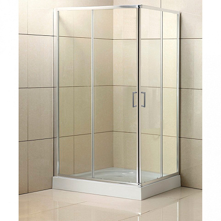 Душевой уголок BelBagno Uno UNO-195-AH-2-100/90-C-Cr прозрачное стекло