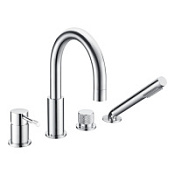 Смеситель Boheme Uno 460-CR для ванны, хром