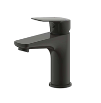 Смеситель Bravat Rhein F1429564BW-9-ENG для раковины, черный матовый