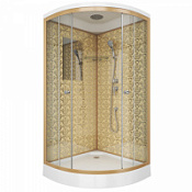 Душевая кабина Niagara Lux 7701G 90х90 см, золото Душевая кабина Niagara Lux 7701G 90х90 см, золото