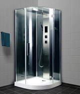 Душевая кабина Timo Premium Armo H-506 90x90x215 прозрачное стекло/хром