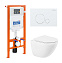 Комплект 4 в 1 BelBagno Amanda BB051CHR/BB051SC/BB002-80/BB014-SR-BIANCO белый/белый