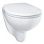 Унитаз подвесной Grohe Bau Ceramic 39351000 с сиденьем микролифт - фото 1