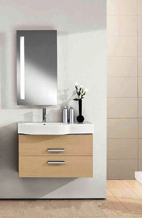 Зеркало Berloni Bagno SQ411SX 50 с подсветкой L