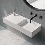 Раковина подвесная ABBER Stein AS2648 белый матовый