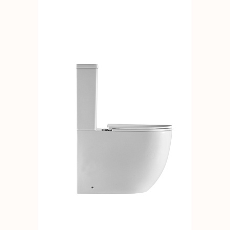 Унитаз-компакт D&K Matrix DT1397016 микролифт, безободковый