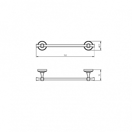 Полотенцедержатель Migliore Fortuna 27661 L36, хром