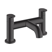 Смеситель Hansgrohe Vernis Blend 71442670 на борт ванны, черный матовый Смеситель Hansgrohe Vernis Blend 71442670 на борт ванны, черный матовый
