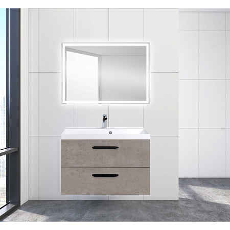 Тумба с раковиной BelBagno Aurora AURORA-800-2C-SO-CP 80 cemento pallido