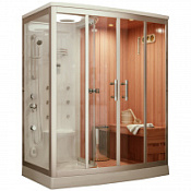 Душевая кабина Frank F-916 R 1600*1100 с финской сауной Душевая кабина Frank F-916 R 1600*1100 с финской сауной