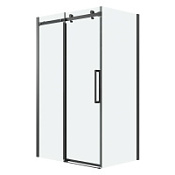 Душевой уголок Grossman Classic 120.K33.04.1380.21.00 129-131x78-80x195 прозрачное/черный матовый