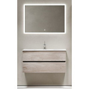 Мебель для ванной Sancos Urban 100 UR100EG дуб галифакс натуральный/белый