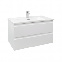 Тумба с раковиной Jacob Delafon Madeleine EB2053-J5 80 белый блестящий