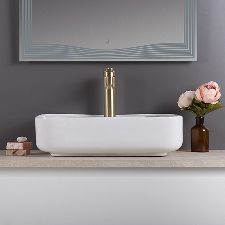 Раковина накладная BelBagno BB1321 40x50.5x14 белый
