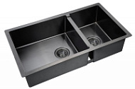 Мойка кухонная Zorg Inox Pvd PVD 78-2-44 GRAFIT графит