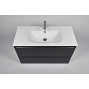 Тумба с раковиной Inda Piccadilly B174050LCMG 80 Matt Grafite