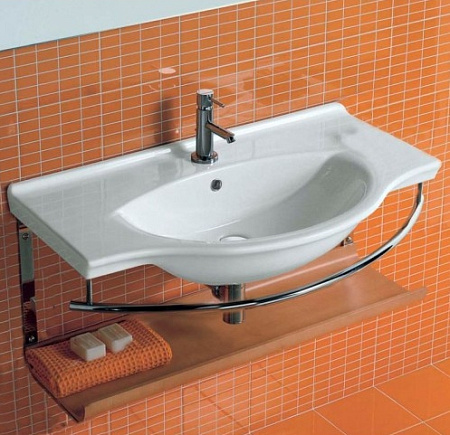 Раковина Hatria Sophie Y0AN01 86 с 1 отверстием