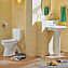 Унитаз-компакт Santek Бриз 1WH302138 двухрежимный - фото 2