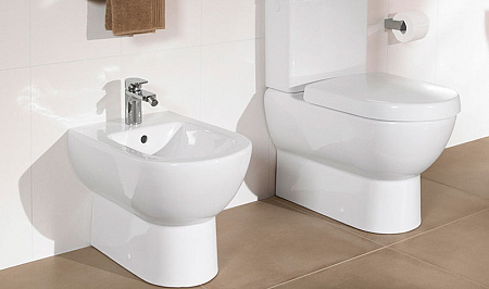 Унитаз приставной Villeroy & Boch Subway 66071001 альпийский белый