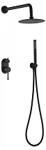 Душевой комплект Boheme Uno 464-B для душа, черный
