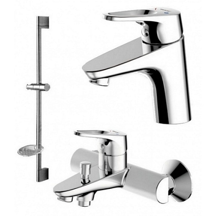 Комплект для ванной комнаты 3 -1 Bravat DROP F00308