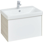 Тумба с раковиной Aquaton Асти 1A263001AXD70 70 белый/ясень шимо