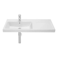 Раковина Roca Gap Plus 3270MB004 100х46 L высокий бортик, белый