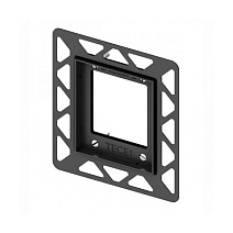 Монтажная рамка TECE 9242647  для установки стеклянных панелей TECEloop Urinal, черный